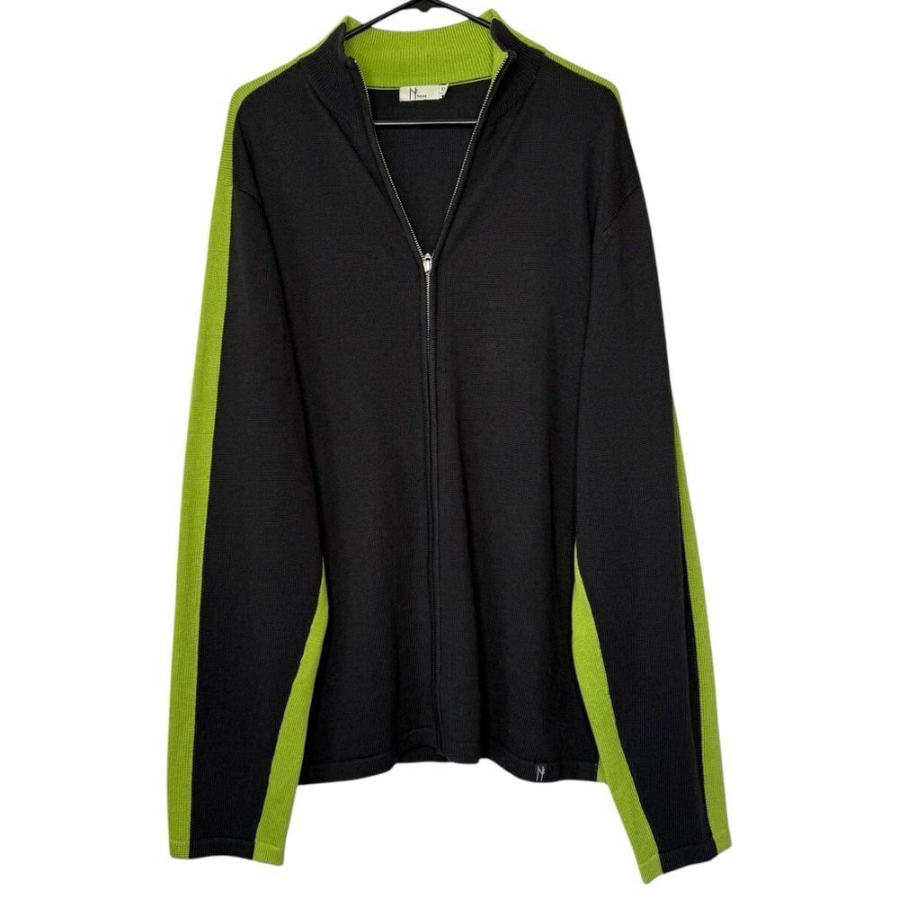 |EUC| NEVE Wool Blend Full Zip Sweater